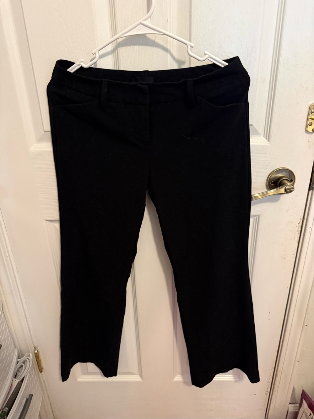 Star City Black Wide Leg Dress Pants